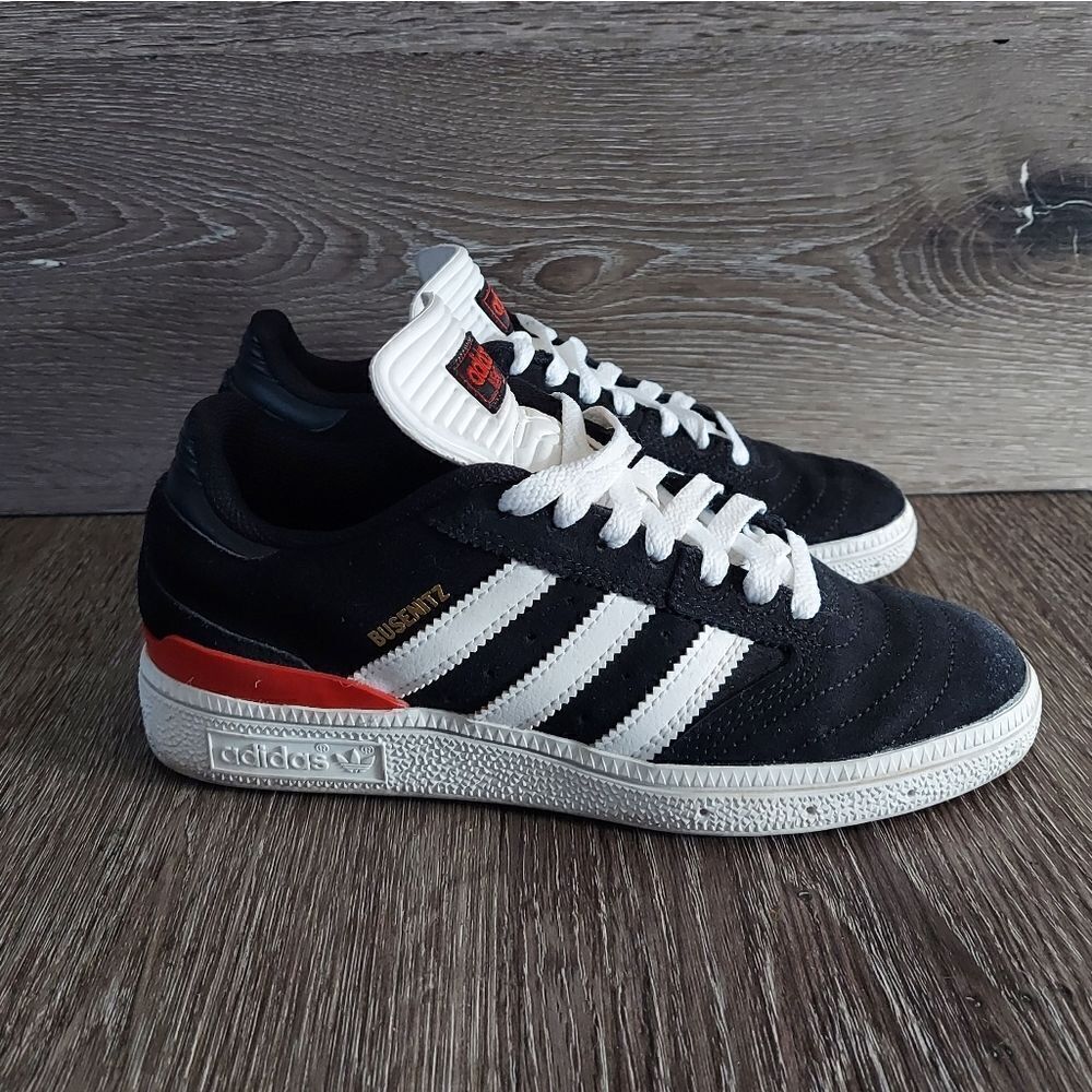 adidas Busenitz Pro 'Black Scarlet' B22767 Size 4